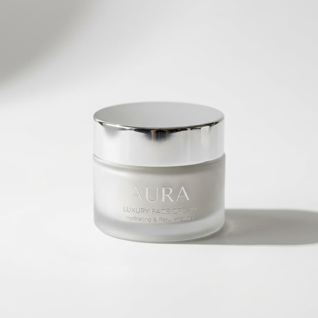 Cream jar cosmetic product